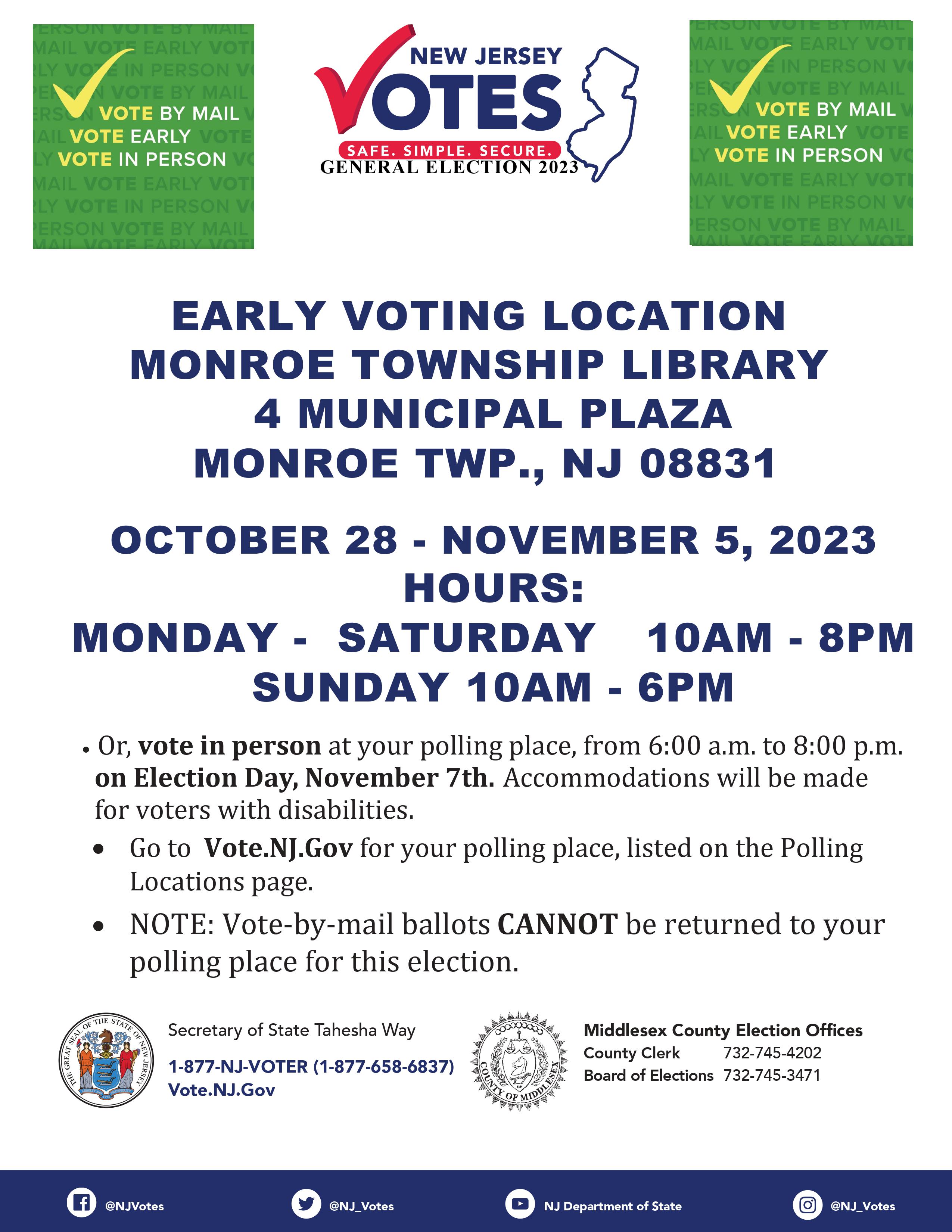 Early Voting Flyer 1 