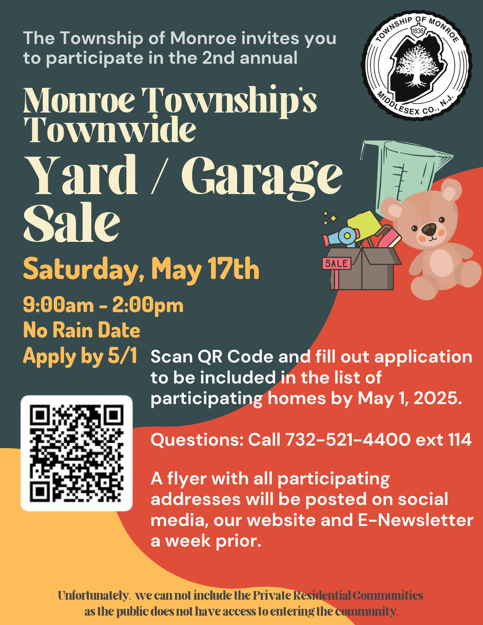 Garage Sale Flyer 2025