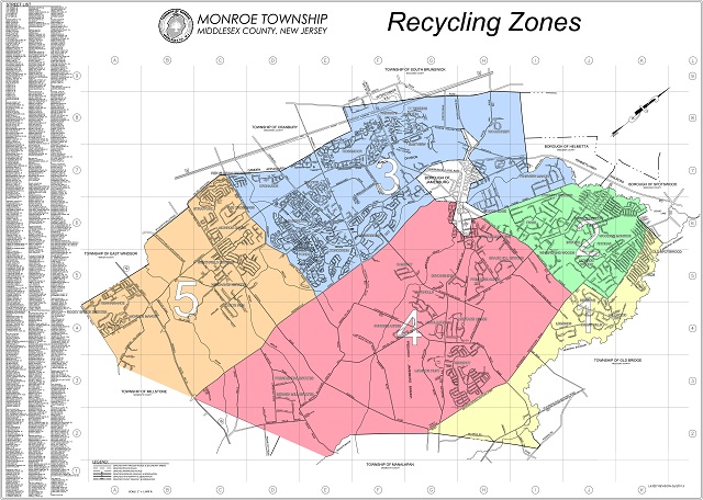 Nj Riverline Schedule 2022 Curbside Recycling Schedule